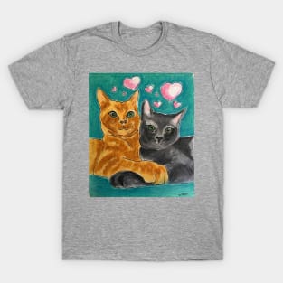 Soul Mates - Tabby Cats T-Shirt